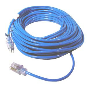  - 14/3 extension cord 100 foot (yellow) 991-5009