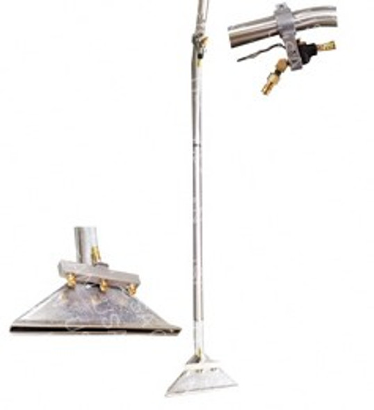  - 12 inch aluminum head wand, 3 jet, 120 PSI plastic valve 991-8002