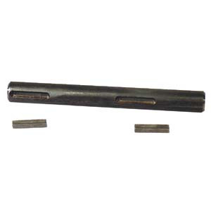 525022 - Shaft with 2 keys (OBSOLETE) 217-0540