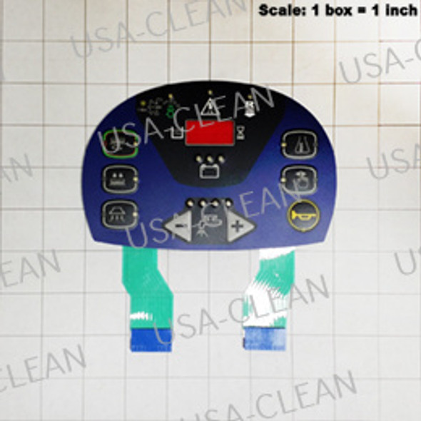 9097986000 - Control panel decal (OBSOLETE) 272-9573