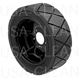 4037134 - TENNANT 4037134 TIRE ASSY, SOLID, 18.0 X 6.0,HI TRACTION (Tennant Industrial