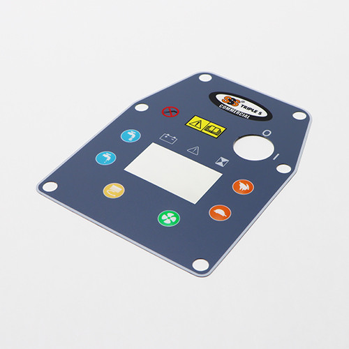 ICE Control panel decal (Ultron 20TD) 278-2187