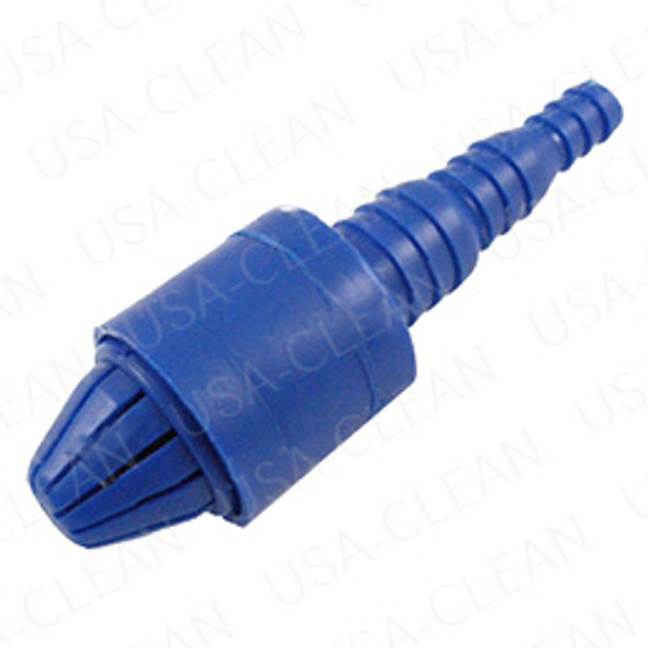 10076301 - Foot valve for harsh chemicals (blue) 279-0008