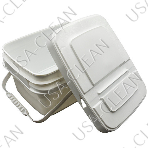 4843DBP (500PK) - Wiper charging tub and lid (only) for wipers 280-0112