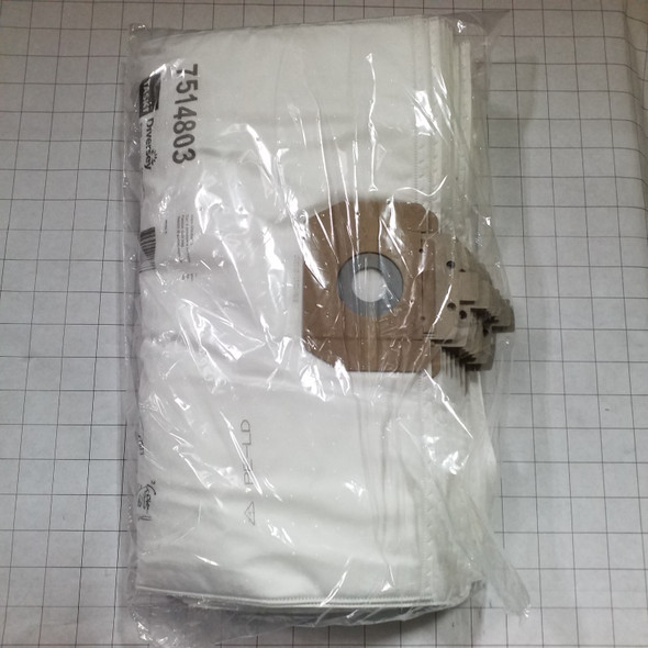 7514803 - Disposable synthetic bag (pkg of 10) 292-5376