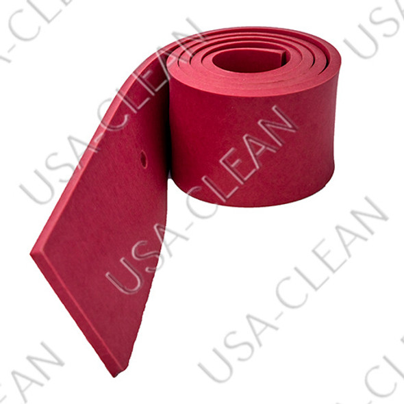  - Squeegee blade rear rubber 341-0114