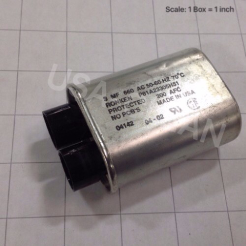 04142S - Capacitor 3 ufd 660 VAC 162-5050