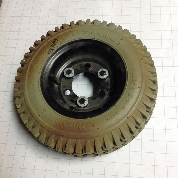 86090640 - WINDSOR 86090640 12 inch non-marking foam filled wheel assembly (gray) (OBS)