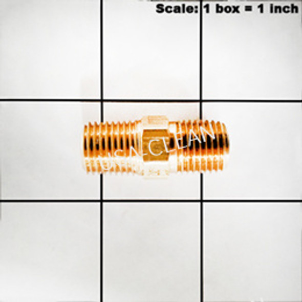 000-052-071 - Nipple 1/4 brass hex 191-0090 000-052-071 - Nipple 1/4 brass hex 191-0090