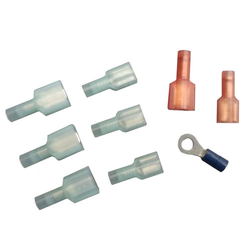 100380 - Motor crimp set (4 female, 4 male, ground crimp connector) 199-0027