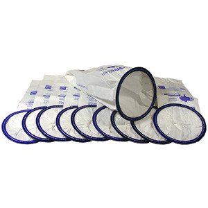 100431 - Paper bag with 5 1/4 inch opening and 1/2 inch ring (pkg of 199-0049