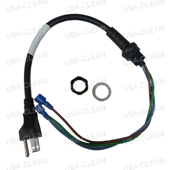 103334 - 14/3 pigtail cord assembly with strain relief 18 inch 199-0485