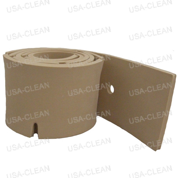 370-755G - Squeegee blade 40 inch gum rubber front 202-2956