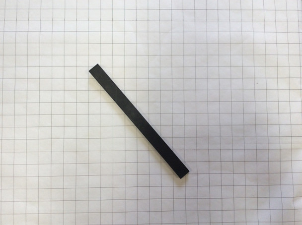  - Neoprene rubber strip 1/4 x 1 x 12 inch 260-1301