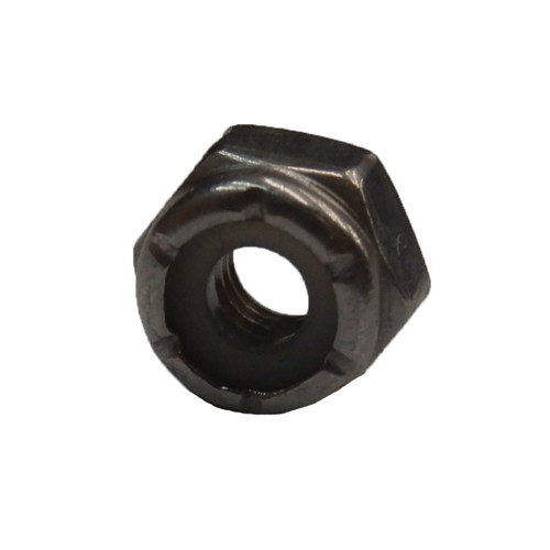  - Nut 10-32 hex nylon lock insert stainless steel 999-1353