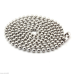  - 10 inch stainless steel beaded chain with link 992-1000