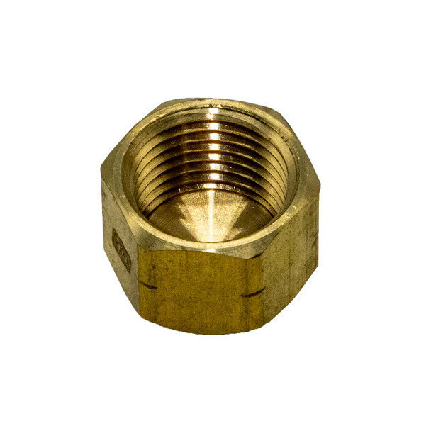  - Pipe cap 1/2 inch female brass 999-1929