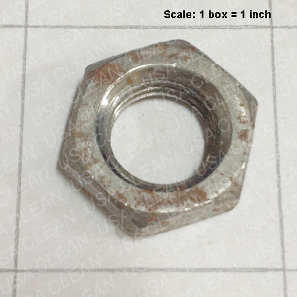  - Nut 7/16-20 hex jam plain finish 999-0689
