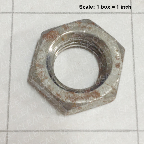  - Nut 7/16-20 hex jam plain finish 999-0689