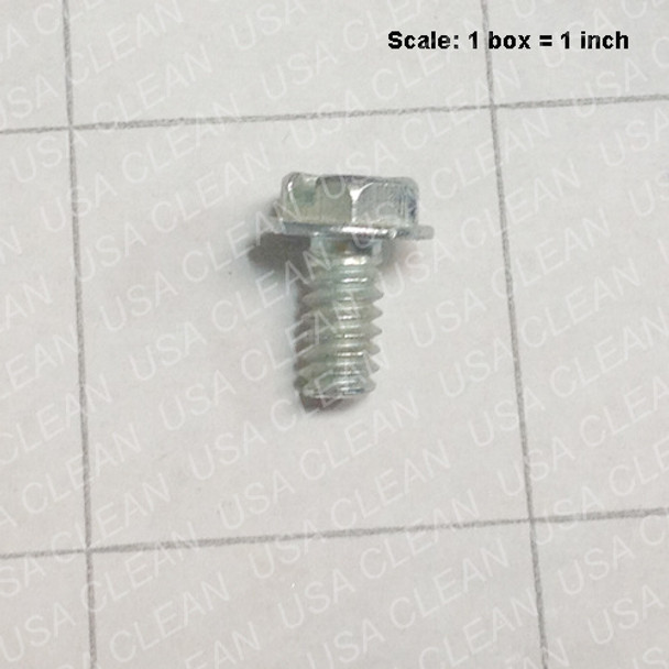  - Screw 10-24 x 3/8 hex washer head slotted zinc 999-0370                      