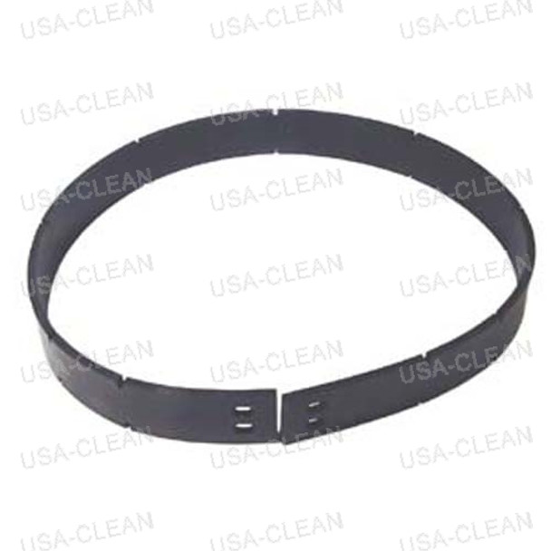  - Squeegee blade 33 inch curved gum rubber front (black) 994-0003