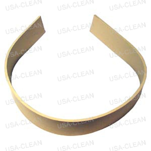  - Squeegee blade 33 inch curved gum rubber rear (tan) 994-0004