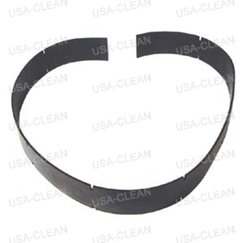  - Squeegee blade 40 inch curved gum rubber front (black) 994-0009