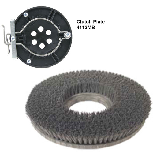 813412-5 W/4122MB - 12 inch lite grit scrubbing brush - 500 grit 996-1634