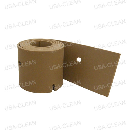  - Squeegee blade 48 1/2 inch gum rubber front 994-0038