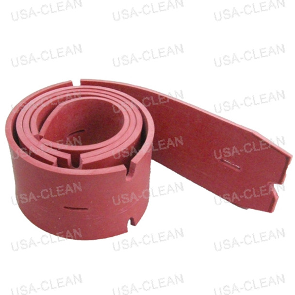  - Squeegee blade 39 inch neoprene front (red) 994-0065