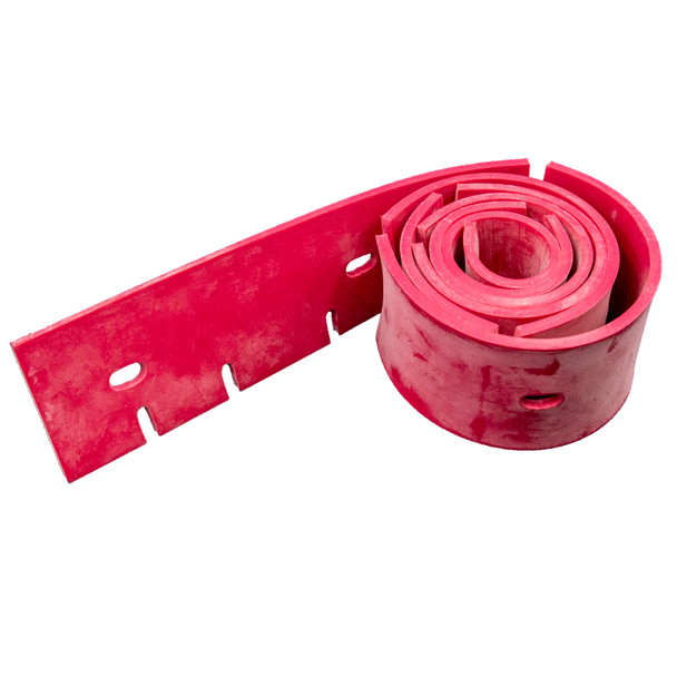  - Squeegee blade 28 inch gum rubber front 994-0087