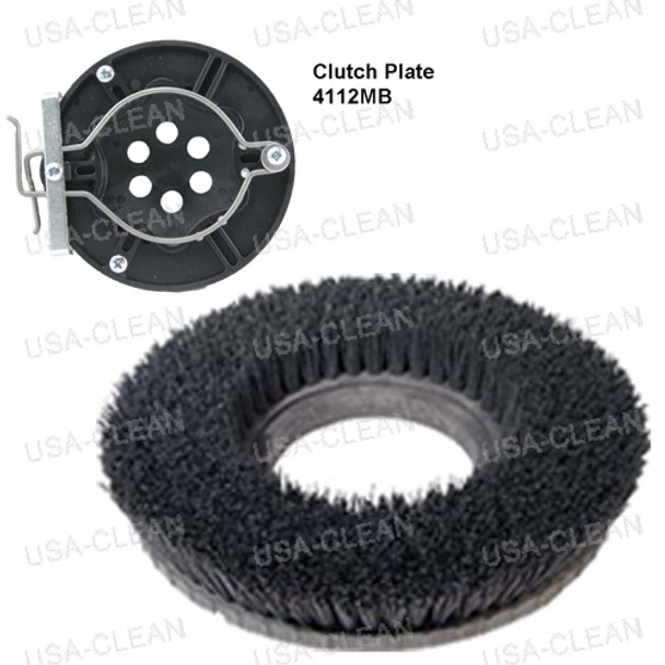 813219 W/ 4112MB - 19 inch heavy grit stripping brush - 80 grit 996-1567