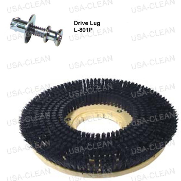 772421 W/L801P - 21 inch polypropelene scrubbing brush 996-0501                      