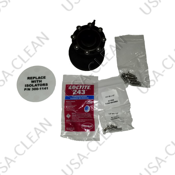 EDGE-7320 - Eccentric kit with hardware and loctite for scrubbers 202-9586