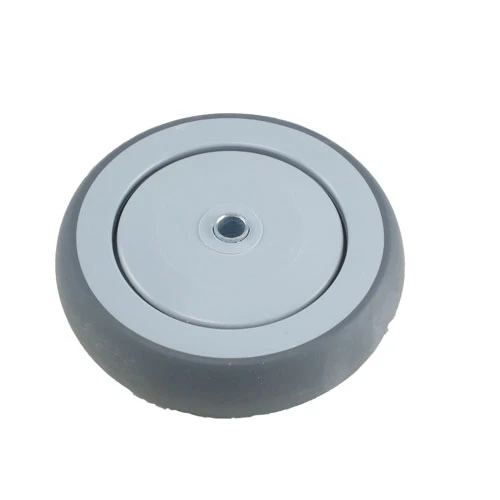 K1541SM - 5 inch grey wheel with hardware (pkg of 2) 163-0122