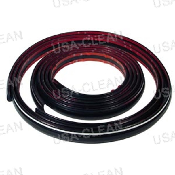 MX1010 - Bumper molding (black) (sold by the foot) 154-0026