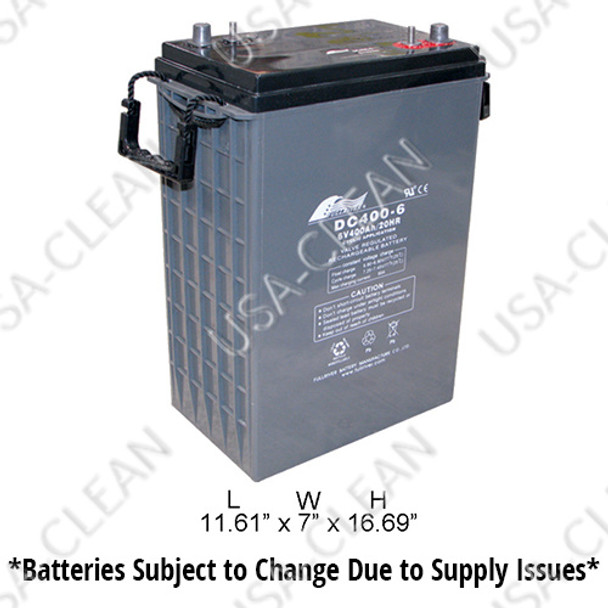  - 6V 415Ah AGM battery (Group L16) 162-0048