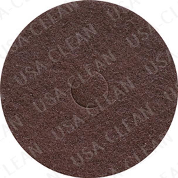 71-10-20PK/ETC - 10 inch premium brown stripping pad (pkg of 20) 255-1092
