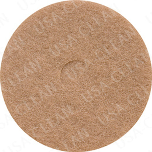 34-14/ETC - 14 inch premium tan polishing pad (pkg of 5) 255-1452                      