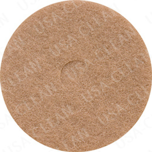 34-15/ETC - 15 inch premium tan polishing pad (pkg of 5) 255-1552