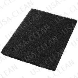 72-12X24/ETC - 12 x 24 inch Premium Black Stripping Pad (pkg of 5) 255-9002