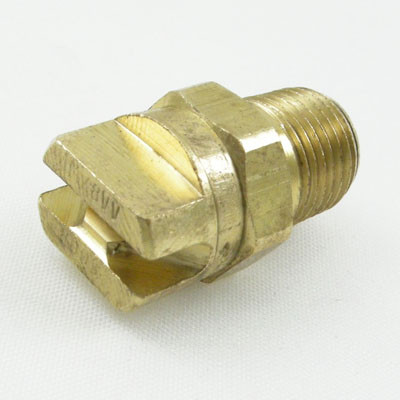 201004 - 1/8 inch v-jet brass nozzle with screen                      175-1787