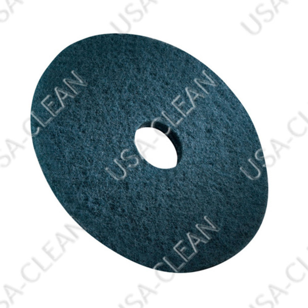 63248-2 - 16 inch scrubbing pad (blue)(each) 175-0518