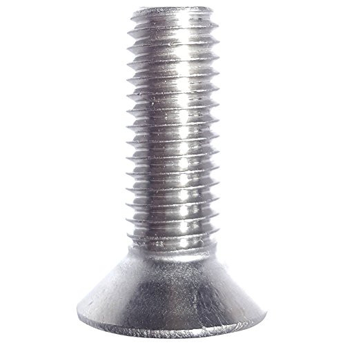  - Screw M6-1 x 50mm flat head socket stainless steel 999-1612