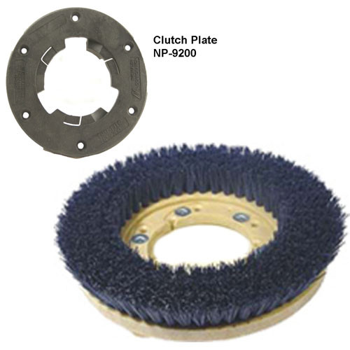 776512 W/NP-9200 - 12 inch medium grit scrubbing brush - 180 grit 996-0021