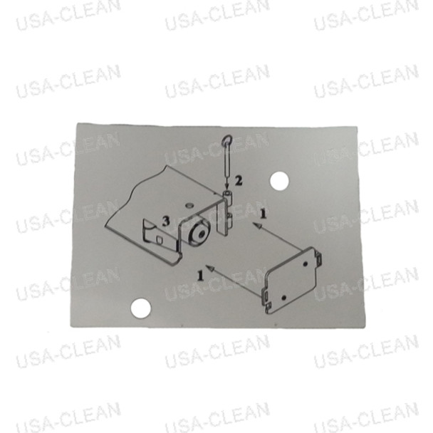 015034 - Brush assembly decal (OBSOLETE) 172-3215                      