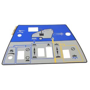 86396130 - Electrical panel decal 173-2806
