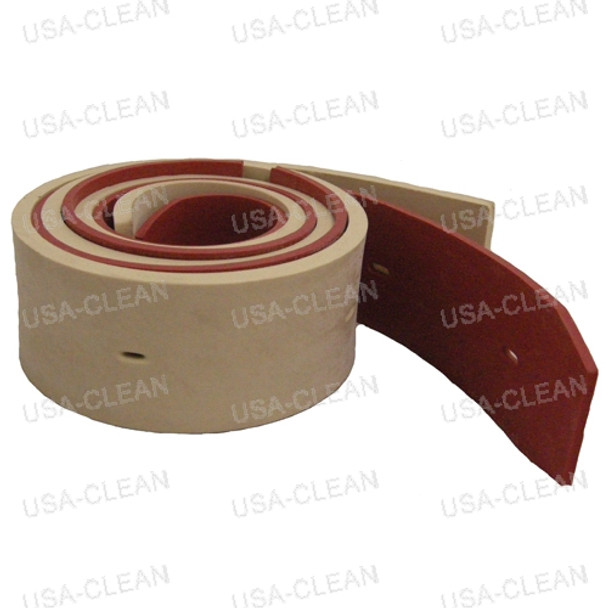 222422 - Squeegee blade kit 28 inch gum rubber (tan and red) 175-2209