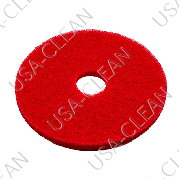 63248-3 - 16 inch buffing pad (red)(each) 175-0519