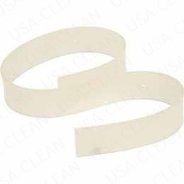 611713 - Squeegee blade rear urethane curved white 38 inch 175-2822